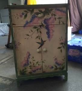 Painted cabinet